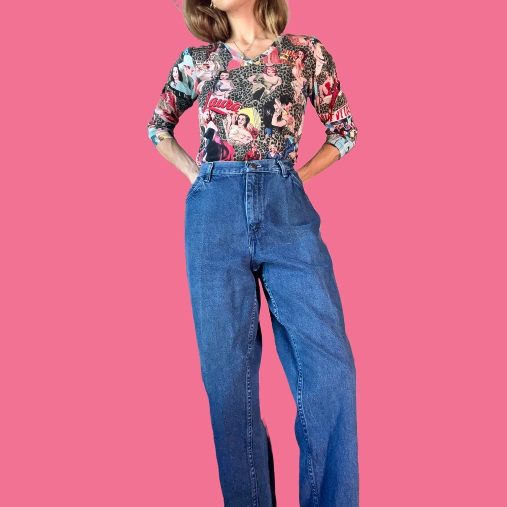 80s/90s Gitano Medium Wash Mom Jeans